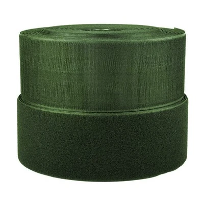 Ganxo i bucle de color verd oliva